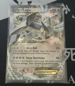 Pokemon Lugia EX 68/98 XY Ancient Origins Ultra Rare Holo English 170 HP - Image 1