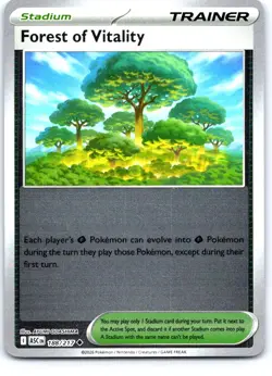 Forest of Vitality 188/217 Uncommon Ascended Heroes Pokemon Reverse Holo NM - Image 1