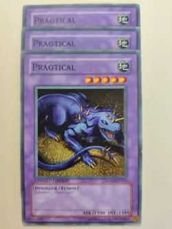 3x Yugioh! Pragtical MDP2-EN014 Common LP/MP - Image 1