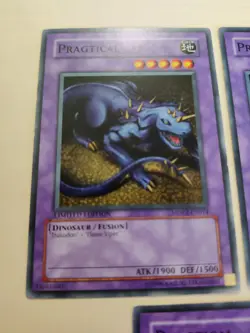 3x Yugioh! Pragtical MDP2-EN014 Common LP/MP - Image 2