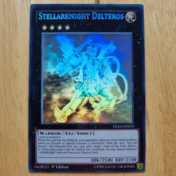 Yu-Gi-Oh!: Stellarknight Delteros - DUEA -EN053 - 1st Edition - Ghost Rare - Image 1