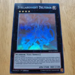 Yu-Gi-Oh!: Stellarknight Delteros - DUEA -EN053 - 1st Edition - Ghost Rare - Image 3