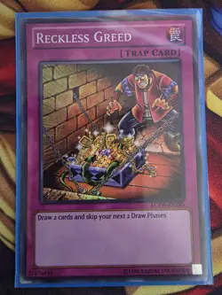 Reckless Greed LCYW-EN285 Legendary Collection 3: Yugi's World - Image 1