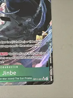 Jinbe (Alt Art) OP11-031 SR One Piece Tcg A Fist Of Divine Speed - Image 4