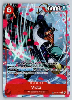 VISTA (TR) OP16-011 THE TIME OF BATTLE ONE PIECE FOIL NM - Image 1