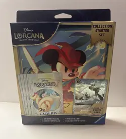 Disney Lorcana Fabled Collection Starter Set Tinkerbell New & Sealed - Image 1