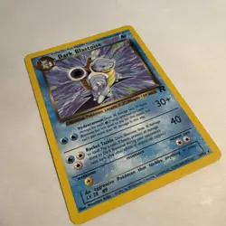 Pokemon TCG Dark Blastoise 20/82 Rare Non-Holo Card WOTC 2000 Vintage - Image 4
