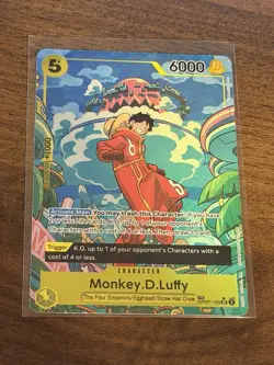 Monkey.D.Luffy Two Legends Treasure Rare Card OP08-109 Ungraded - Image 1