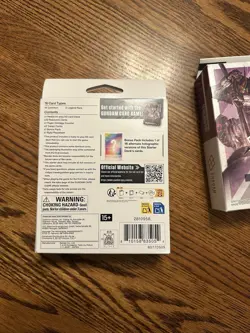 Gundam Card Game TCG Iron Bloom Starter Deck ST05 English NEW SEALED - Image 2