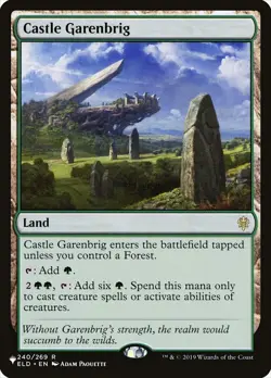 Castle Garenbrig - #ELD-240 - The List - NM MTG - Image 1