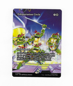 Teleportation Circle (Borderless) Teenage Mutant Ninja Turtles MTG Regular - NM - Image 1