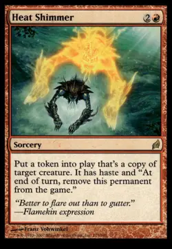 MTG Lorwyn #175 Heat Shimmer - Lightly played - Image 1