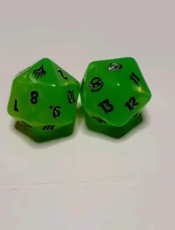 MTG Oversized D20 Spindown Bundle Dice Lot Avatar TMNT Final Fantasy Duskmourn - Image 4