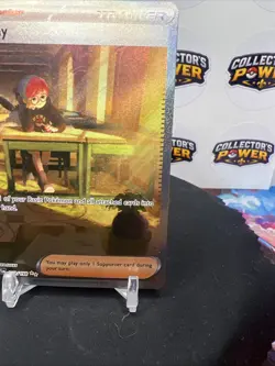 Pokemon TCG Penny 252/198 Special Illustration Rare S&V Base NM English - Image 4
