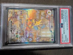 Pokemon TCG 2023 SV 151 Alakazam ex 201/165 SIR Holo PSA 10 - Image 1