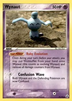 Wynaut 71/92 Common Legend Maker Pokemon Lightly Played - Image 1