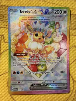 Eevee ex 174 Black Star Promo Scarlet & Violet Promo Pokemon Prismatic - Image 1
