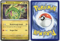 Rayquaza 153/217 Rare Ascended Heroes Pokemon Holo NM - Image 3