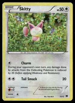 Skitty 012/012 Holo Promo McDonald's Promos 2015 Pokemon Holo DMG - Image 1