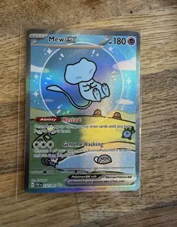 Bubble Mew ex 232/091 Paldean Fates SIR Full Art Holo - Image 1