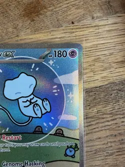 Bubble Mew ex 232/091 Paldean Fates SIR Full Art Holo - Image 3