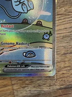 Bubble Mew ex 232/091 Paldean Fates SIR Full Art Holo - Image 5