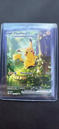 Pikachu ex 276/217 ME: Ascended Heroes Full Art Holo Rare English - Image 1