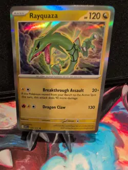 Pokemon TCG - Ascended Heroes (Reverse Holo) - Rayquaza - 153/217 NM Fresh Pull - Image 1