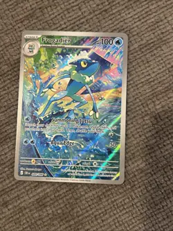 Pokemon TCG Frogadier 089/086 Illustration Rare Newly Pulled NM Condition EN - Image 1