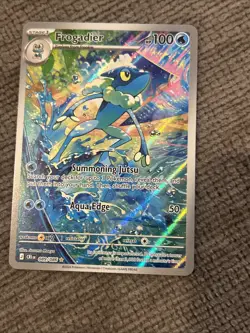 Pokemon TCG Frogadier 089/086 Illustration Rare Newly Pulled NM Condition EN - Image 2