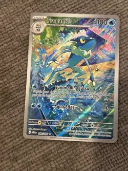 Pokemon TCG Frogadier 089/086 Illustration Rare Newly Pulled NM Condition EN - Image 3