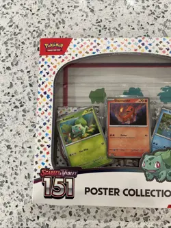 Pokemon TCG Scarlet & Violet 151 Poster Collection Brand New Factory Sealed - Image 2