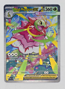 Mega Meganium ex 272/217 Special Illustration Rare Ascended Heroes Pokemon NM - Image 1