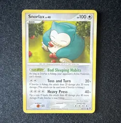 The Pokemon Company Pokemon TCG Snorlax 81/111 Rising Rivals Common 100 HP - Image 1