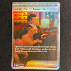 Carte Pokemon Francaise - Charisme de Giovanni ALT 204/165 - EV 3.5 151 - Image 2