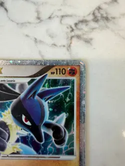 2007 Pokemon Lucario Lv. X Black Star Promo DP12 - Image 4