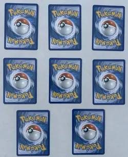 Pokemon Full Eeveelution Set Black & White Promo BW87 - BW94 Holo - Image 2