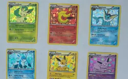 Pokemon Full Eeveelution Set Black & White Promo BW87 - BW94 Holo - Image 3