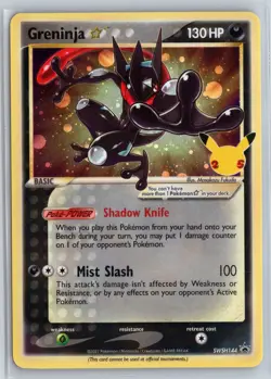 Greninja Pokemon TCG Sword & Shield Promos Promo SWSH144 Pokemon NM Holo - Image 1