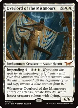 Overlord of the Mistmoors Duskmourn: House of Horror Non-Foil NM Near Mint MTG - Image 1