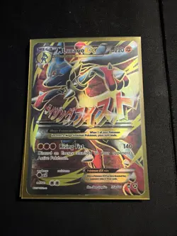 Pokemon M Lucario EX 55a/111 Black Star Promo Full Art Holo XY Evolutions - Image 1