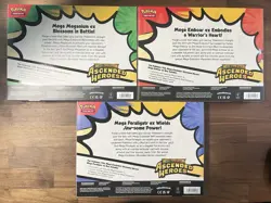 Pokemon TCG Ascended Heroes Mega Feraligatr + Meganium + Emboar EX Boxes Sealed - Image 2