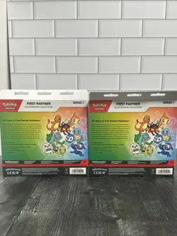 Pokemon TCG First Partner Illustration Collection Series 1 - New - Lot Of TWO - Image 3