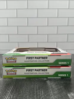 Pokemon TCG First Partner Illustration Collection Series 1 - New - Lot Of TWO - Image 5