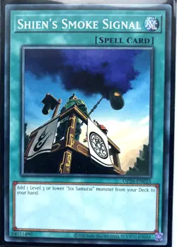 Yu-Gi-Oh! TCG Shien's Smoke Signal OP26-EN025 Common Near Mint - Image 1