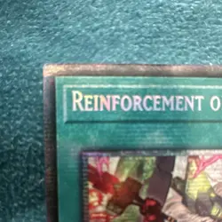 Konami Yu-Gi-Oh! TCG Reinforcement of the Army Spell 1st Edition Holo L26D-ENS08 - Image 3