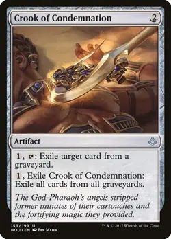 Crook of Condemnation 2x FOIL HOU MTG Hour of Devastation Uncommon MINT artifact - Image 1