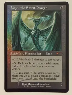 Ugin, the Spirit Dragon Retro Frame Foil - Mythic - Secret Lair MTG - Image 1