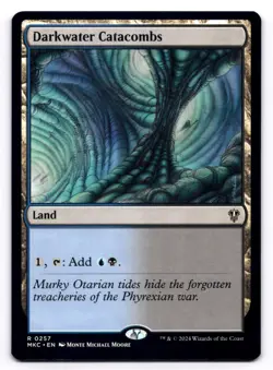 Darkwater Catacombs NM Commander: Murders at Karlov Manor 0257 MTG Regular - Image 1