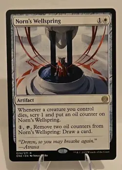Norn's Wellspring MTG Phyrexia: All Will Be One Regular - Image 1